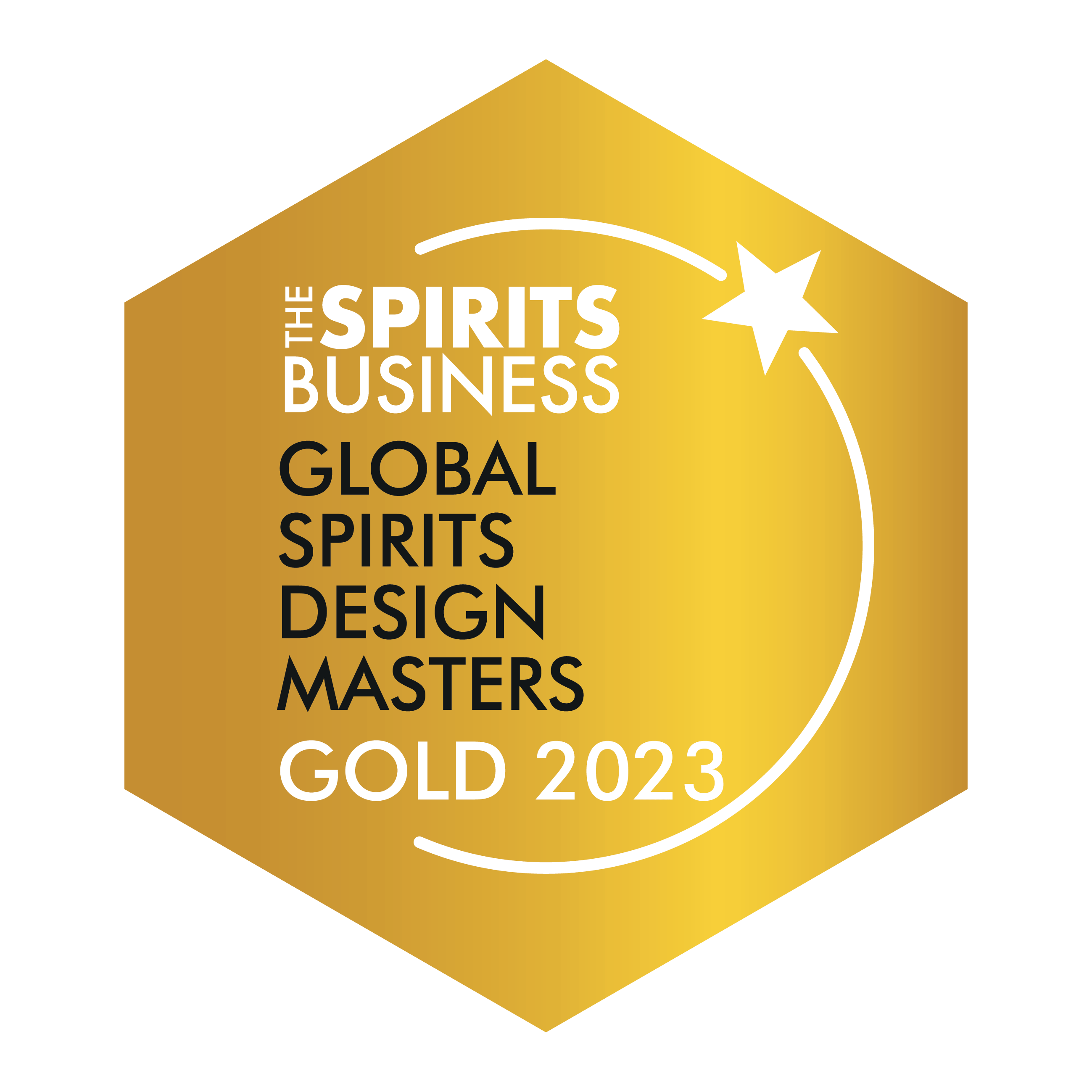 Spirits Design Masters 2023 - Millhill's London Dry Gin - GOLD