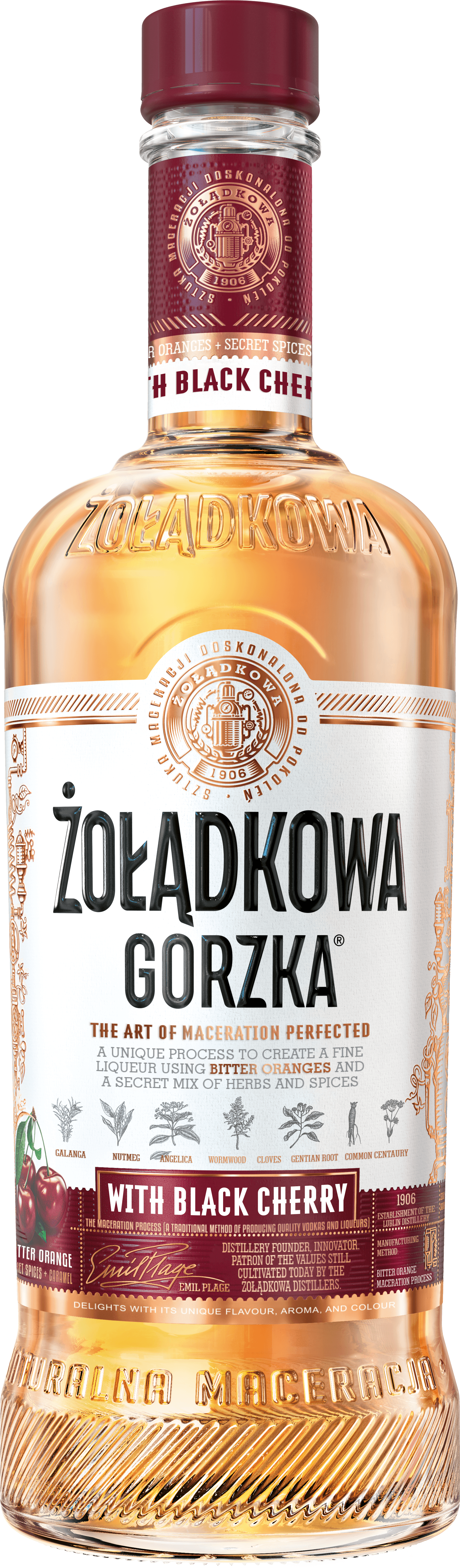 Żołądkowa Gorzka With Black Cherry